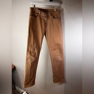 GAP Men's Mustard brown Jeans